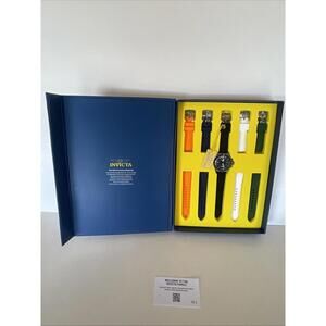 Invicta Ocean Predator Diver Watch With 5 Bands 49453 Brand New In Box